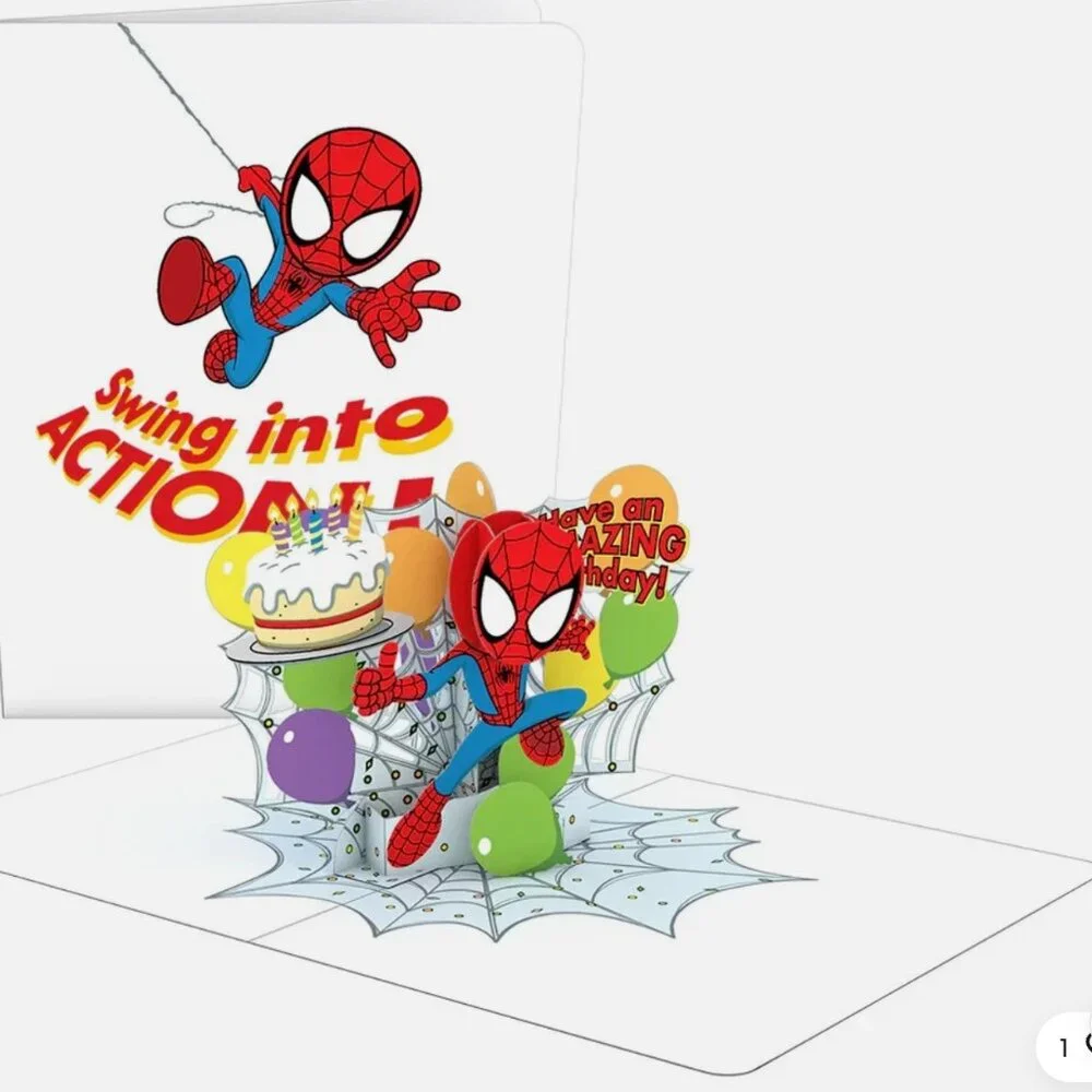 New Marvel's Spider-Man Amazing Birthday‎ Greeting Card by Lovepop